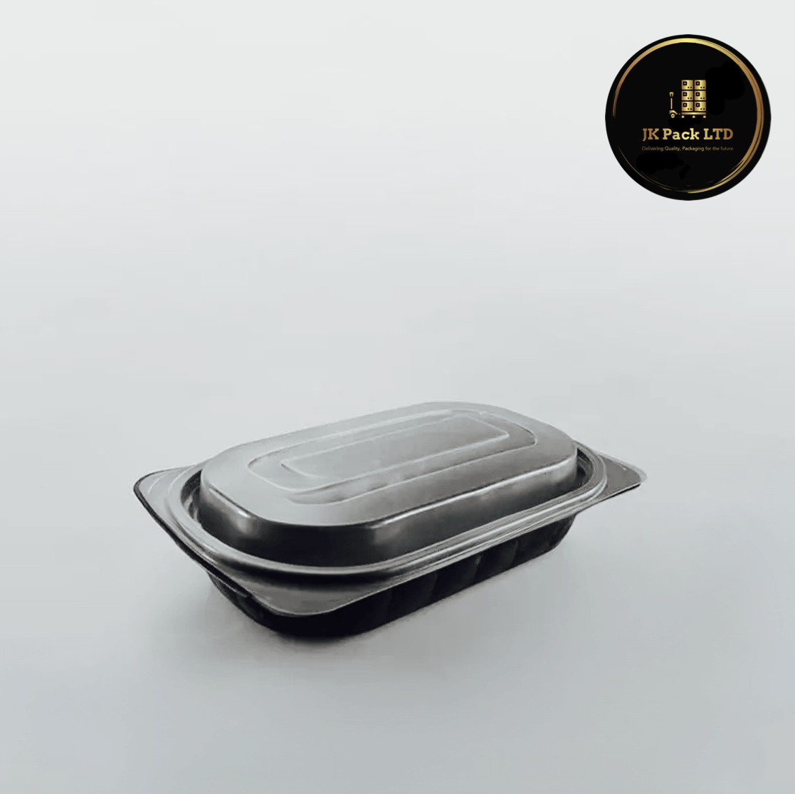 Somoplast Black Microwavable Container - 750cc